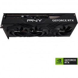 PNY GEFORCE RTX 4080 VERTO Triple Fan 16Go Carte graphique Nvidia - HDMI, DP - vue de profil