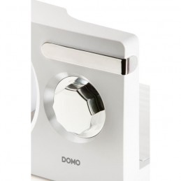 DOMO DO523S Blanc Trancheuse diamètre 17cm - Réglage coupe 1 à 15 mm - 120W - vue commande