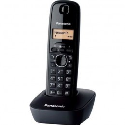 PANASONIC KX-TG1611FRH Solo Noir Téléphone Sans Fil DECT Sans Répondeur