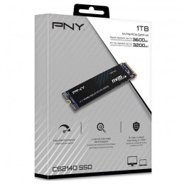 PNY CS2140 SSD 1To M.2 PCIe 4.0 x4 NVMe (M280CS2140-1TB-RB) - vue emballage