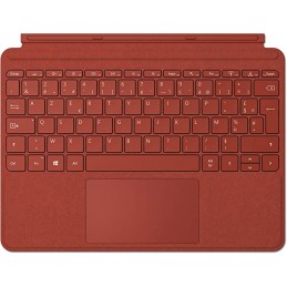 MICROSOFT KCS-00087 Clavier Type Cover Surface Rouge Coquelicot pour Surface Go 3 - AZERTY - vue de dessus