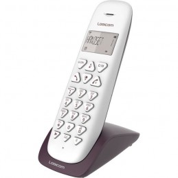 LOGICOM VEGA 155T SOLO Aubergine Téléphone sans fil DECT avec répondeur