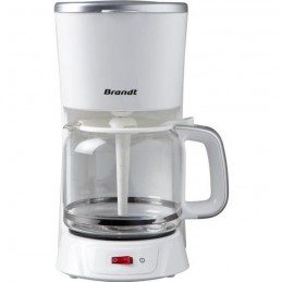 BRANDT CAF1318S Blanc Cafetière filtre 18 tasses 1.8L - 1000W