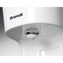 BRANDT CAF1318S Blanc Cafetière filtre 18 tasses 1.8L - 1000W - vue zoom buses sortie café