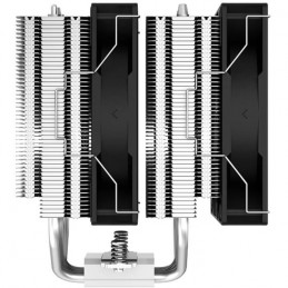 DEEPCOOL Gammaxx AG620 Ventirad CPU Intel / AMD - Ventilateur 2x 120mm - vue de profil