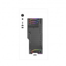 MRED Mercury Blanc RGB Boitier PC Moyen tour ATX Gamer (MR-018) - vue de dessus