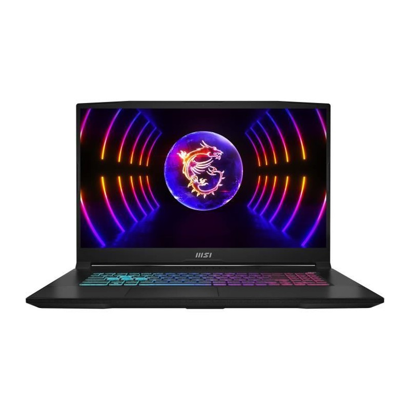 MSI Katana 17 B12VFK-219XFR PC portable Gamer 17'' FHD 144Hz - i5-12450H - RAM 16Go - 512Go SSD - RTX4060 8Go - Sans OS