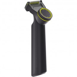 PHILIPS QP6530/16 OneBlade PRO Rasoir, Tondeuse pour visage et corps Wet & Dry - 12 hauteurs de coupe - vue tête réglages