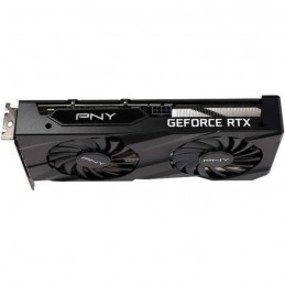 PNY GEFORCE RTX 3060 12GB VERTO Dual Fan Carte graphique - DP, HDMI - vue de trois quart