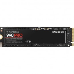 SAMSUNG 1To SSD 990 Pro PCIe Gen4.0 x4 NVMe 2.0 M.2 2280 (MZ-V9P1T0BW) - vue de dessus