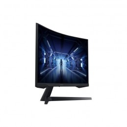 SAMSUNG ODYSSEY G5 G55T Ecran PC 27'' 2K Gamer incurvé - 144Hz - HDMI, DP - vue de trois quart