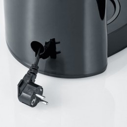 SEVERIN KA4815 Noir Cafetière Filtre 1.25L - 1000W - Jusqu'à 10 tasses - vue range câble