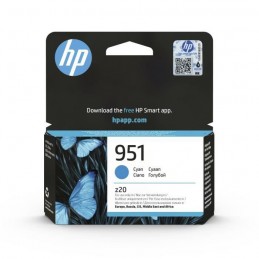 HP 951 Cartouche d'Encre Cyan Authentique (CN050AE) pour OfficeJet Pro 251dw, 8100, 8640