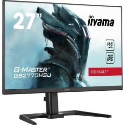 IIYAMA G-Master Red Eagle GB2770HSU-B5 Ecran PC 27'' FHD Gamer - Dalle Fast IPS - 0.8ms - 165Hz - HDMI, DP - FreeSync - vue B