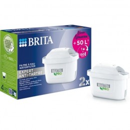 BRITA 1050428 Pack 2 filtres à eau MAXTRA PRO Expert anti-tartre