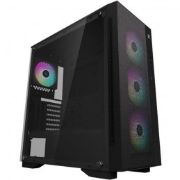 DEEPCOOL MATREXX 55 Mesh ADD-RGB 4F Noir Boitier PC Moyen tour E-ATX - vue de trois quart