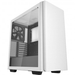 DEEPCOOL CK500 Blanc Boitier PC Moyen tour Format E-ATX (R-CK500-WHNNE2-G-1) - vue de 3/4