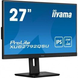 IIYAMA XUB2792QSU-B5 Ecran PC 27'' WQHD - Dalle IPS - 5ms - 75Hz - HDMI, DP, DVI