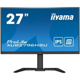 IIYAMA XUB2796HSU-B5 Ecran PC 27'' FHD - Dalle IPS - 1ms - 75Hz - HDMI, DP - mode portrait - vue de face