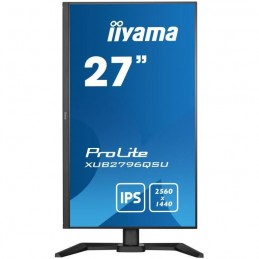 IIYAMA XUB2796QSU-B5 Ecran PC 27'' WQHD - Dalle IPS - 1ms - 75Hz - HDMI, DP - Mode Portrait
