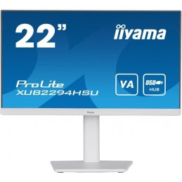 IIYAMA ProLite XUB2294HSU-W2 Blanc Ecran PC 22'' FHD - Dalle VA - 1ms - 75Hz - HDMI, DP