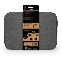 PORT DESIGNS YOSEMITE ECO Gris Housse Ordinateur portable 13'' et 14'' - vue emballage verso