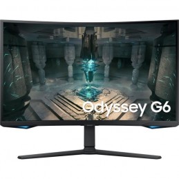 SAMSUNG ODYSSEY G6 G65B S32BG650EU Ecran PC 32'' QHD Gamer Incurvé - VA - 1ms - 240Hz - HDMI, DisplayPort - vue de face