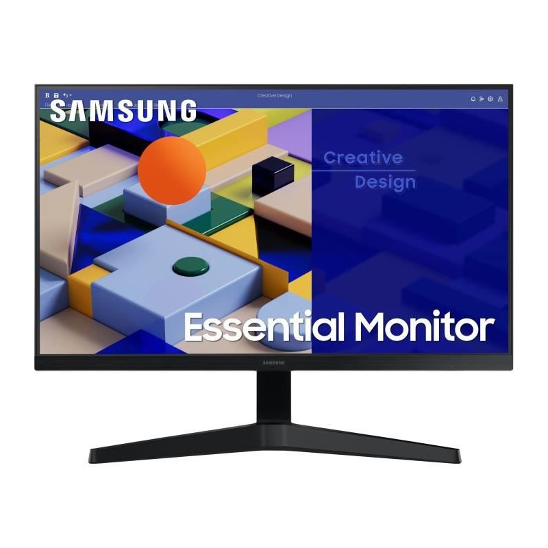 SAMSUNG S27C310EAU Ecran PC 27'' FHD - Dalle IPS - 5ms - 75Hz - HDMI / VGA - vue de face