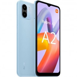 XIAOMI Redmi A2 4G Bleu Smartphone 6.52'' - RAM 2Go - Stockage 32Go - Android 13 - vue de trois quart