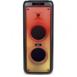 BIGBEN PARTY Enceinte 60W - Bluetooth, aux in, usb, micro sd + 2 micros - Taille XL - vue led orange