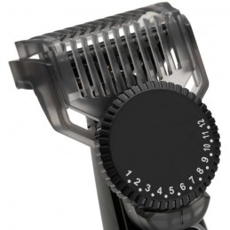 BABYLISS T861E Tondeuse a barbe avec ou sans fil - Lames 34mm en acier inoxydable - Molette de réglage 1 guide de coupe - vue B