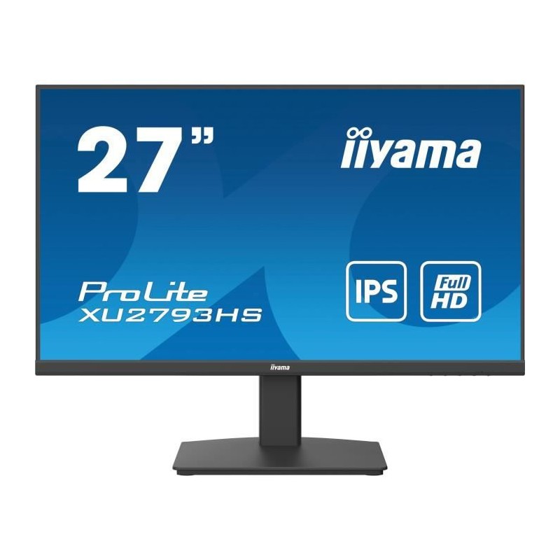 IIYAMA Prolite XU2793HS-B5 Ecran PC 27'' FHD - Dalle IPS - 4ms - 75Hz - HDMI, DisplayPort