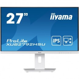 IIYAMA XUB2792HSU-W5 Ecran PC 27'' FHD - Dalle IPS - 4ms - 75Hz - HDMI, DP, VGA - mode portrait - vue de face