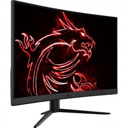 MSI Optix G27CQ4 E2 Ecran PC 27'' WQHD Incurvé Gamer - Dalle VA - 1ms - 170Hz - HDMI, DP - vue de trois quart