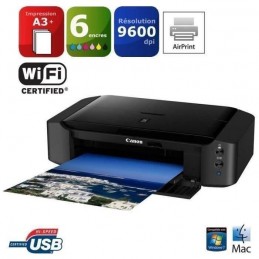 CANON PIXMA IP8750 Imprimante Jet d'encre Photo Pro 6 cartouches WiFi A3+ - vue caractéristiques