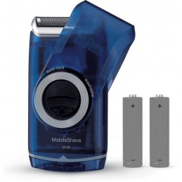 BRAUN M60b PocketGo MobileShave Rasoir portable - vue piles