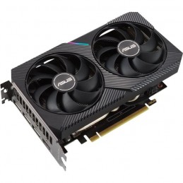 ASUS RTX 3060 Carte Graphique Nvidia 12Go GDDR6 PCIe 4.0 - HDMI, DP (90YV0GB2-M0NA10) - vue de trois quart