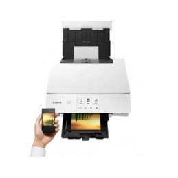 CANON PIXMA-TS8351 Series A Blanc Imprimante multifonction jet d'encre - Recto-verso - vue de face