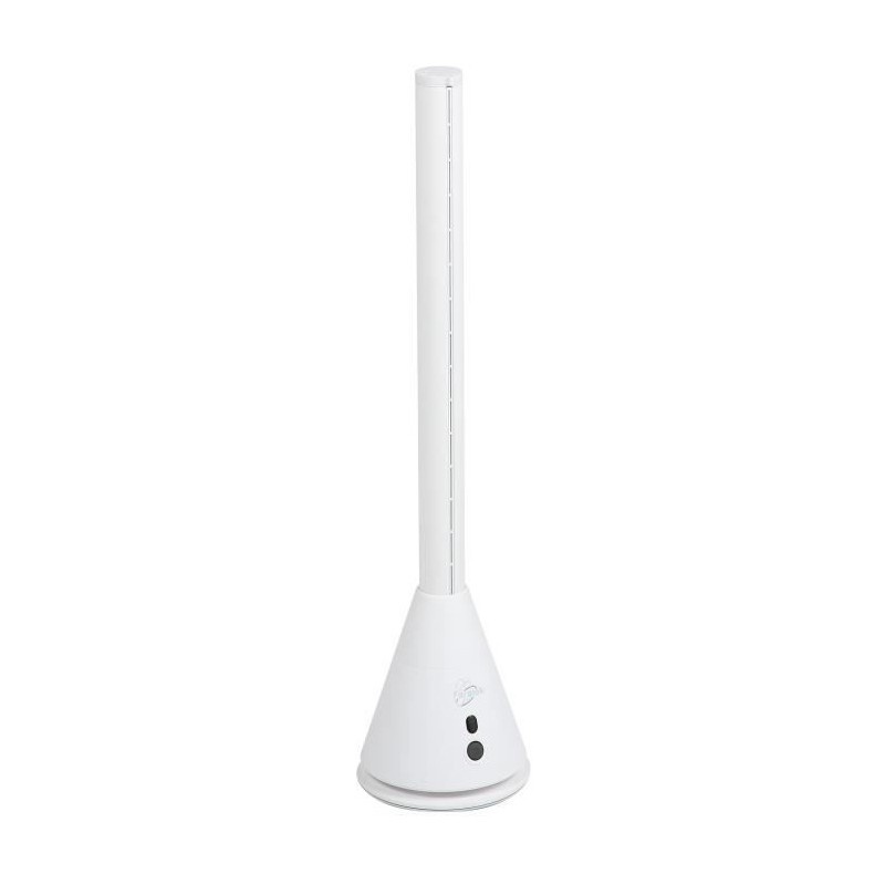FARELEK SILENT-AIR TUBE Blanc Ventilateur colonne sans pale - 26W - Très  silencieux avec Quadrimedia