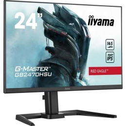 IIYAMA G-Master Red Eagle GB2470HSU-B5 Ecran PC 24'' FHD - Dalle Fast IPS - 0.8ms - 165Hz - HDMI, DP, USB - FreeSync - vue A