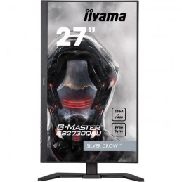IIYAMA G-Master Silver Crow GB2730QSU-B5 Ecran PC 27'' WQHD Gamer - Dalle TN - 1ms - 75Hz - HDMI, DVI, DP, USB - FreeSync