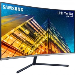 SAMSUNG U32R590CWP Ecran PC 32'' 4K Incurvé - Dalle VA - 4ms - 60Hz - HDMI, DisplayPort - vue de trois quart