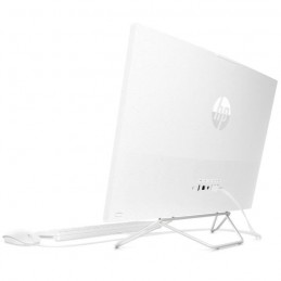 HP All-in-One 27-cb0025nf PC de bureau 27'' FHD - Ryzen 7-5700U - RAM 16Go - SSD 512Go - W11 + Clavier et souris - vue de dos