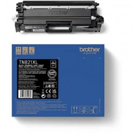 BROTHER TN821XLBK Toner laser Noir 12000 pages authentique pour HL-L9430, MFC-L9670 - vue emballage