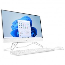 HP All-in-One 24-cb0151nf PC de bureau 24'' FHD - Ryzen 5 5500U - RAM 8Go DDR4 - 512Go SSD - W11 + Clavier souris - vue A