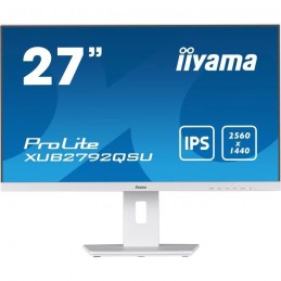 IIYAMA Prolite XUB2792QSU-W5 Ecran PC 27'' WQHD - Dalle IPS - 5ms - 75Hz - HDMI, DP, DVI - USB - vue de face