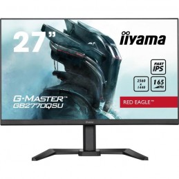 IIYAMA G-Master Red Eagle GB2770QSU-B5 Ecran PC 27'' WQHD Gamer - Dalle IPS - 0.5ms - 165Hz - HDMI, DP, USB - vue de face