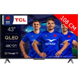 TCL 43QLED770 TV QLED 43'' (108cm) 4K Dolby vision Dolby Atmos - Google TV