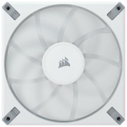 CORSAIR AF140 ELITE Blanc Ventilateur 140mm PWM - roulement hydrodynamique (CO-9050143-WW) - vue de face