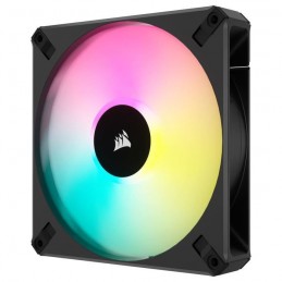 CORSAIR AF140 RGB ELITE Noir Ventilateur Boitier PC 140mm - AirGuide (CO-9050155-WW) - vue de trois quart